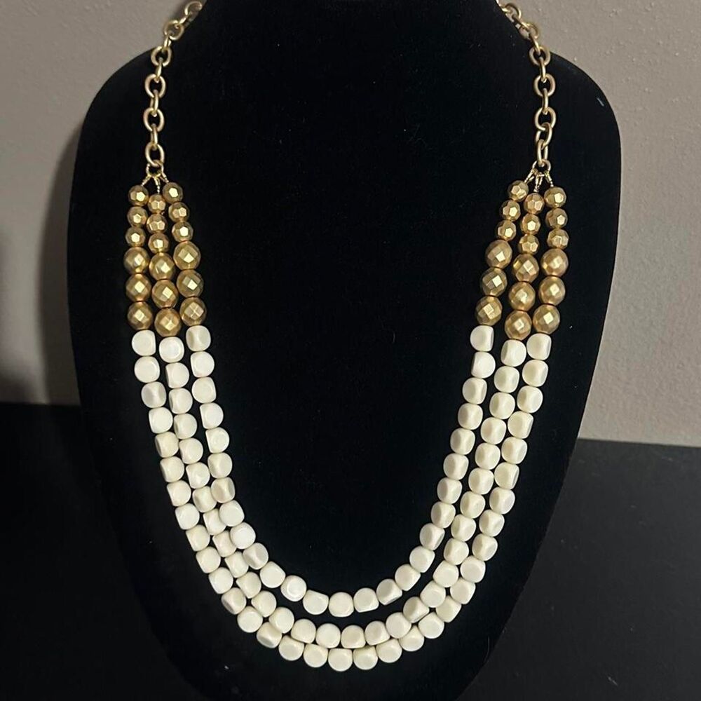 Unbranded Women's White and Gold Jewellery